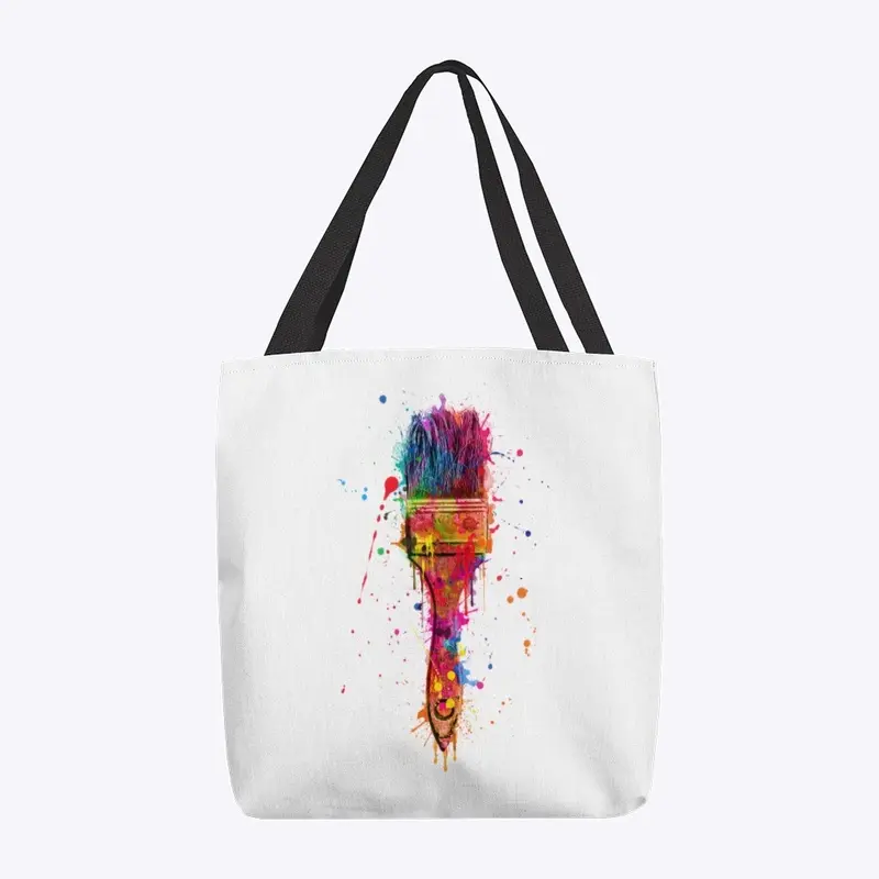 Artist Brush Tote Bag